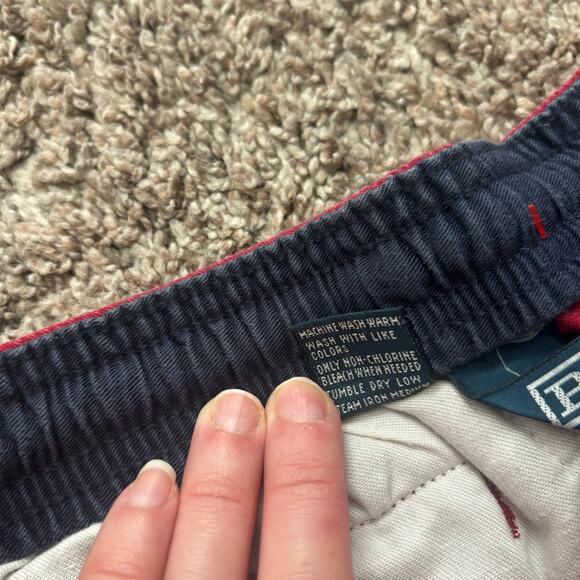 Vintage Polo Ralph Lauren Men’s Drawstring Shorts Preppy Classic Red Sz M - Picture 7 of 12